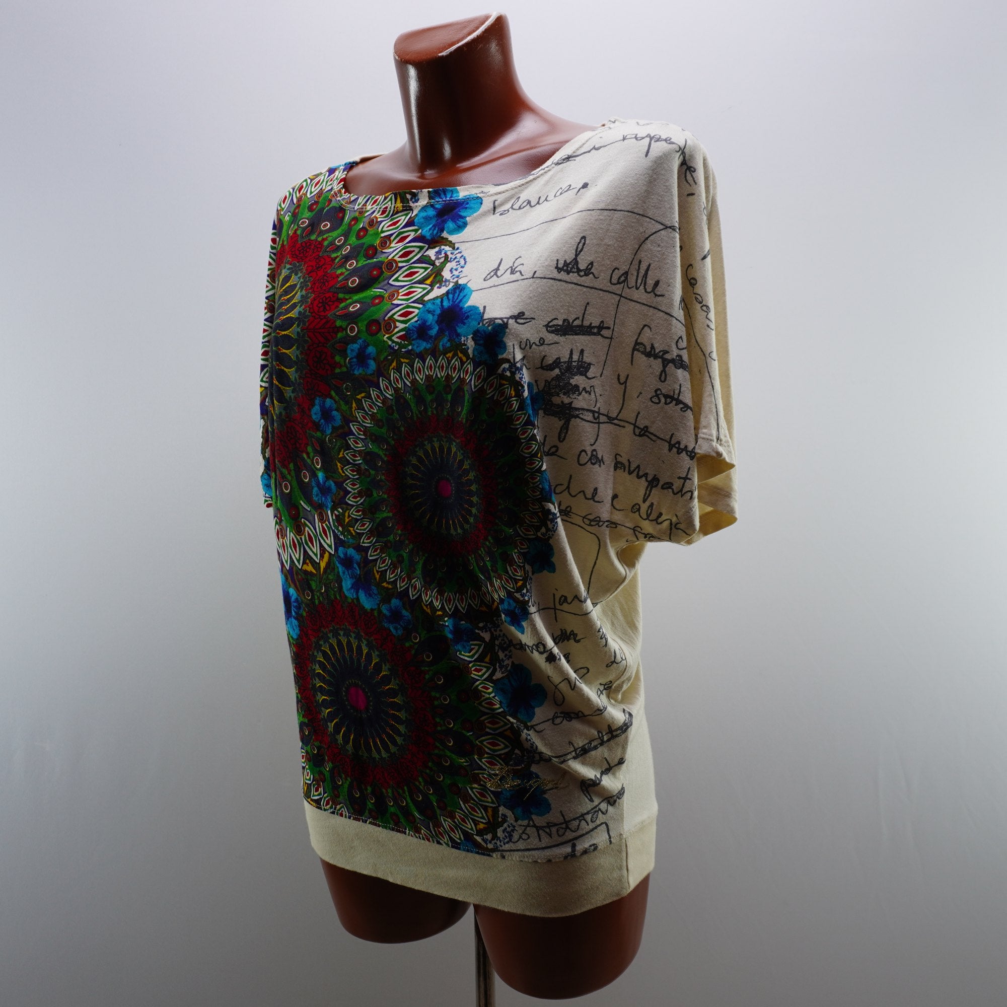 Camiseta Desigual para Mujer Usada - Multicolor, S