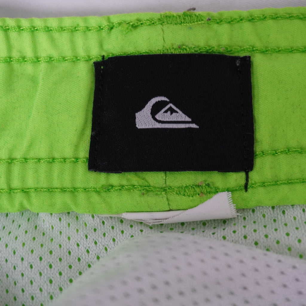 Bermudas Quiksilver para Hombre Usadas - Verde, L