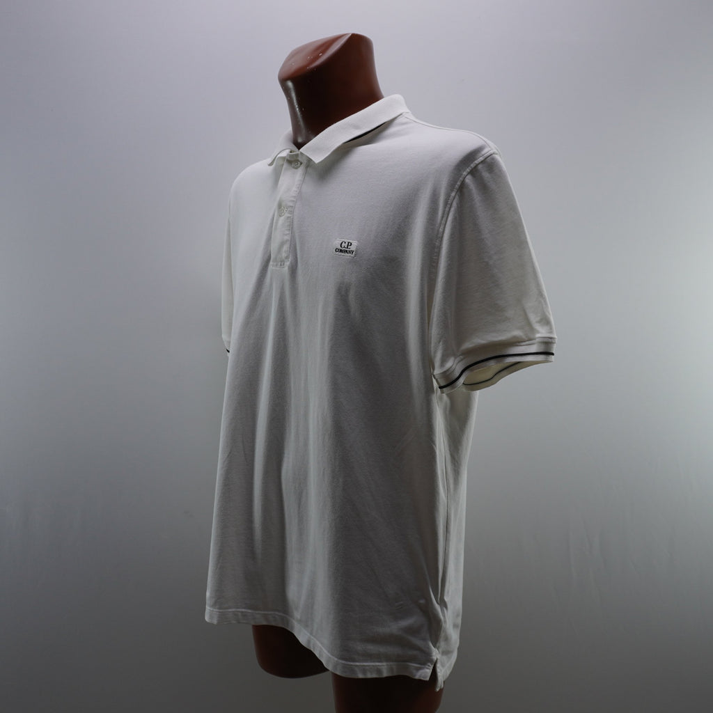 Camiseta C.P. Company para Hombre Usada - Blanca, XXL