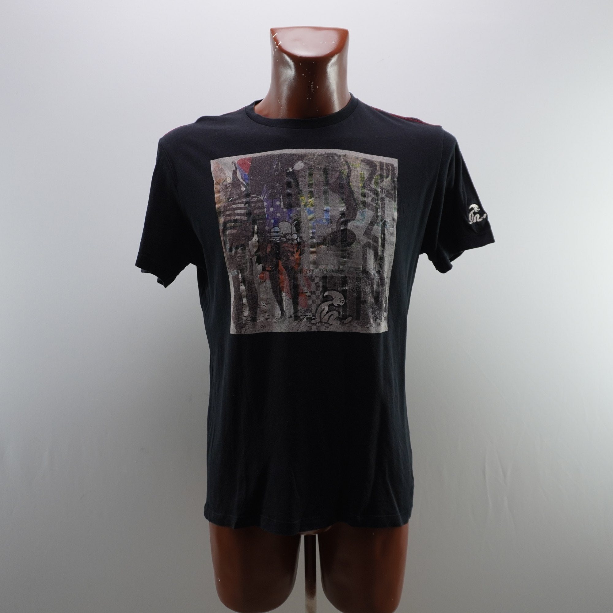 Camiseta de Manga Corta El Niño para Mujer Usada - Negra, L