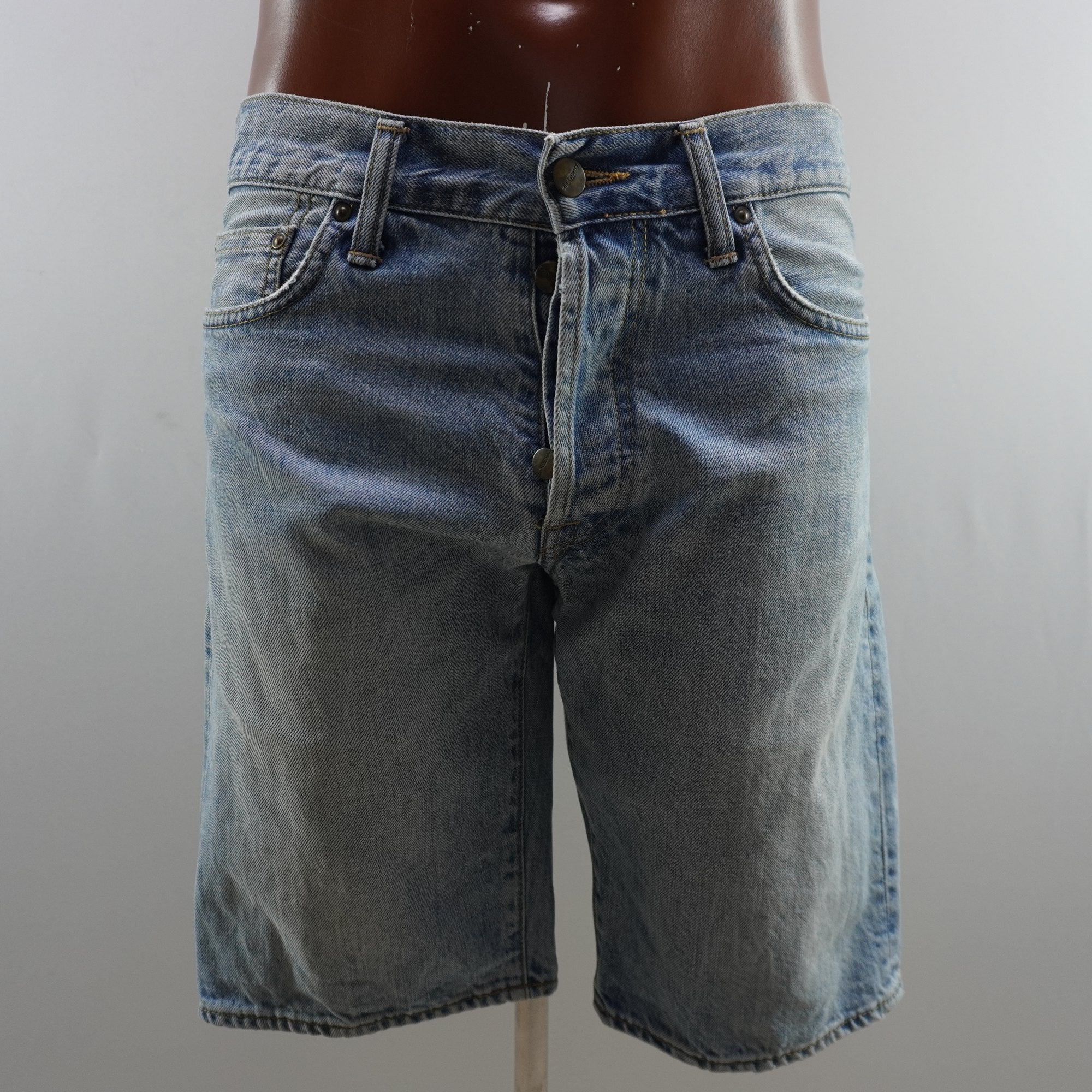 Pantalones Cortos Vaqueros Carhartt para Hombre Usados - Azul, S