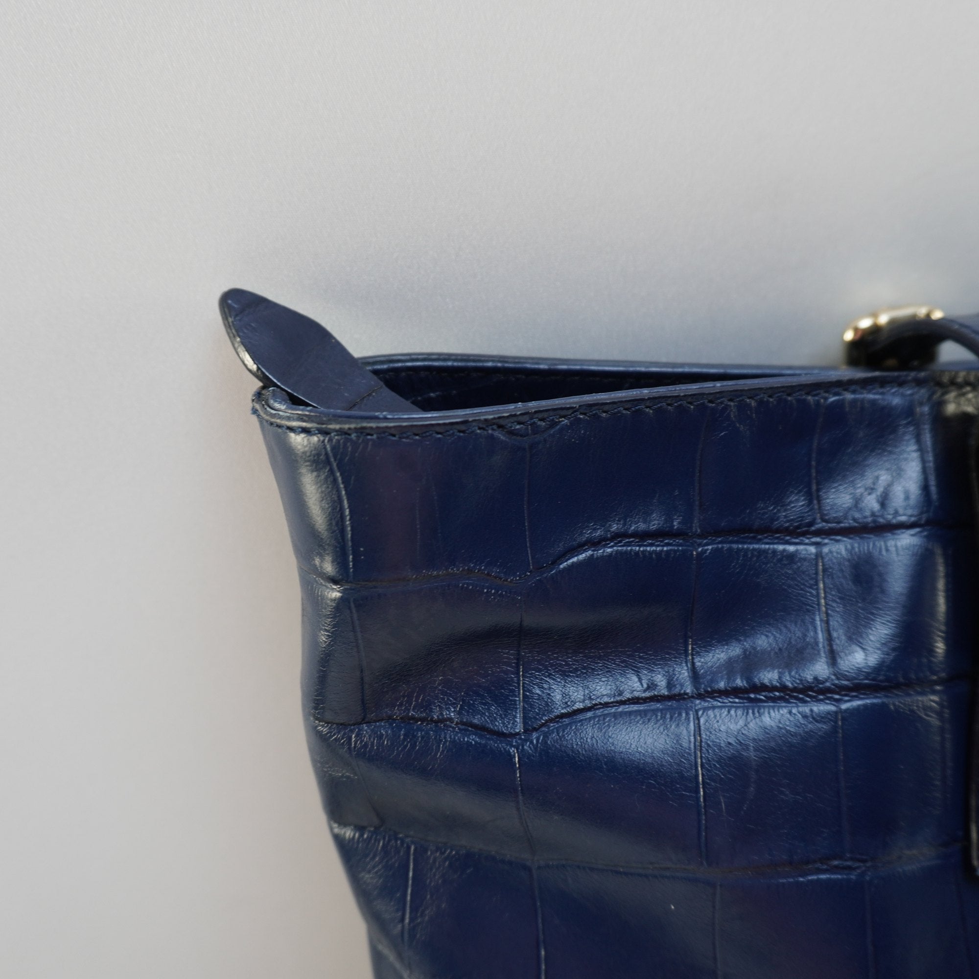 Bolso Baguette Guess para Mujer Usado - Azul Marino