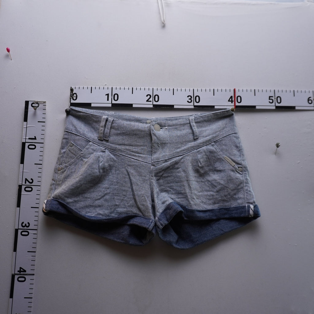 Pantalones Cortos Vaqueros Ragwer para Mujer Usados - Gris, S