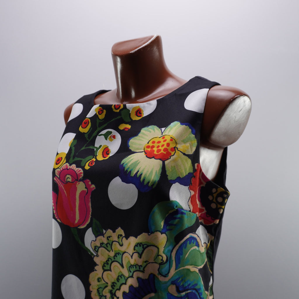 Vestido Desigual para Mujer Usado - Negro, XXL
