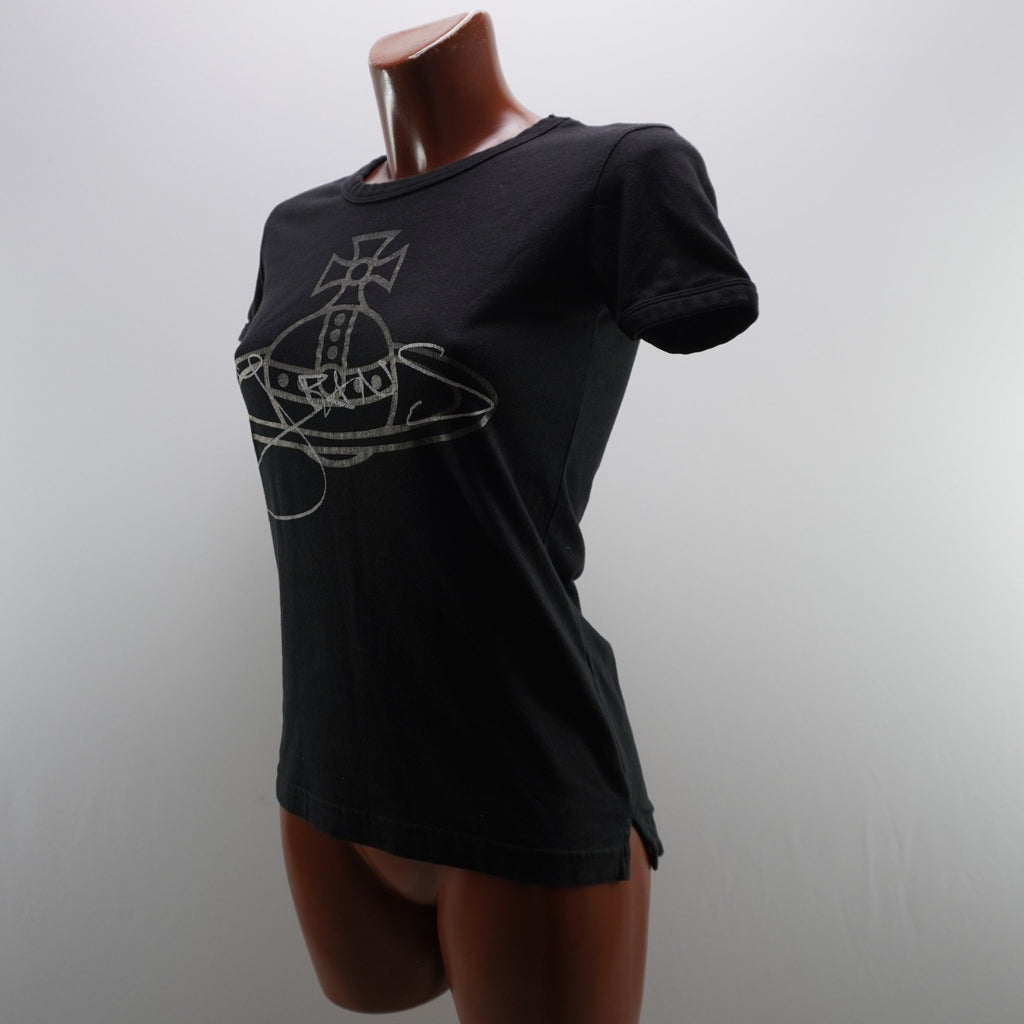 Camiseta Vivienne Westwood Anglomania para Mujer Usada - Negra, XS