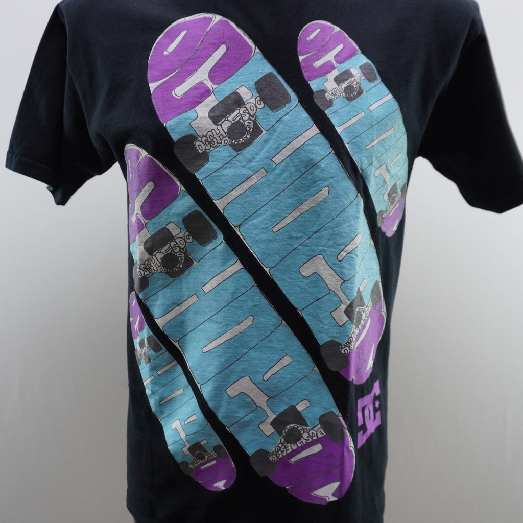 Camiseta de Manga Corta DC Shoes para Hombre Usada - Negra, M