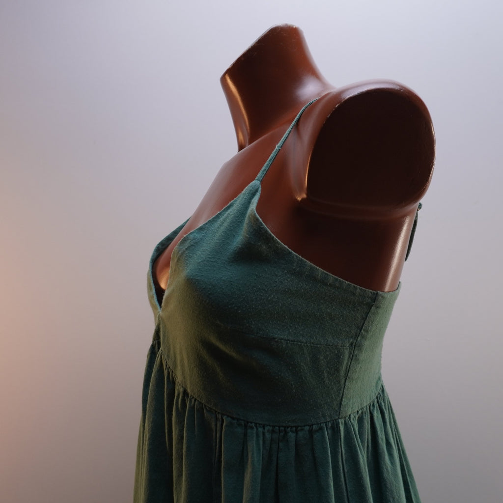 Vestido MNG para Mujer Usado - Verde, Pequeño (S)