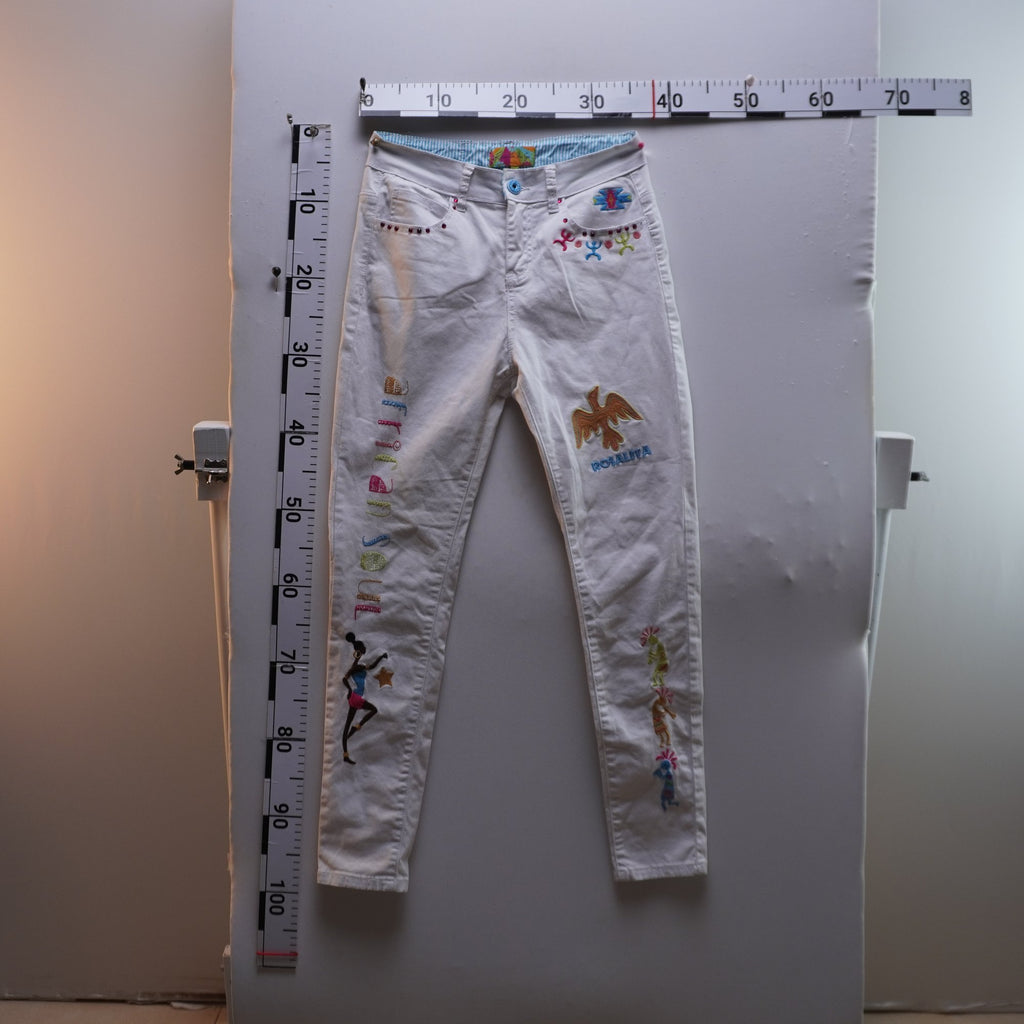 Vaqueros Rosalita Mc Gee para Mujer Usados - Blanco, XS