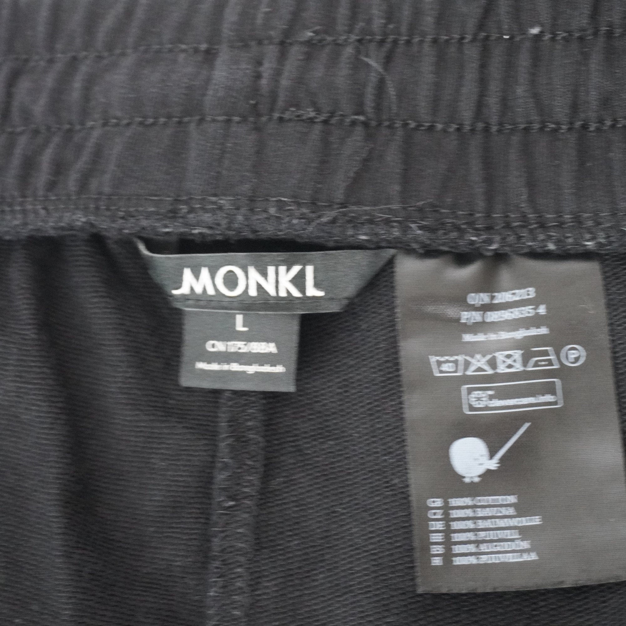 Bermudas Monkl para Mujer Usadas - Negros, L