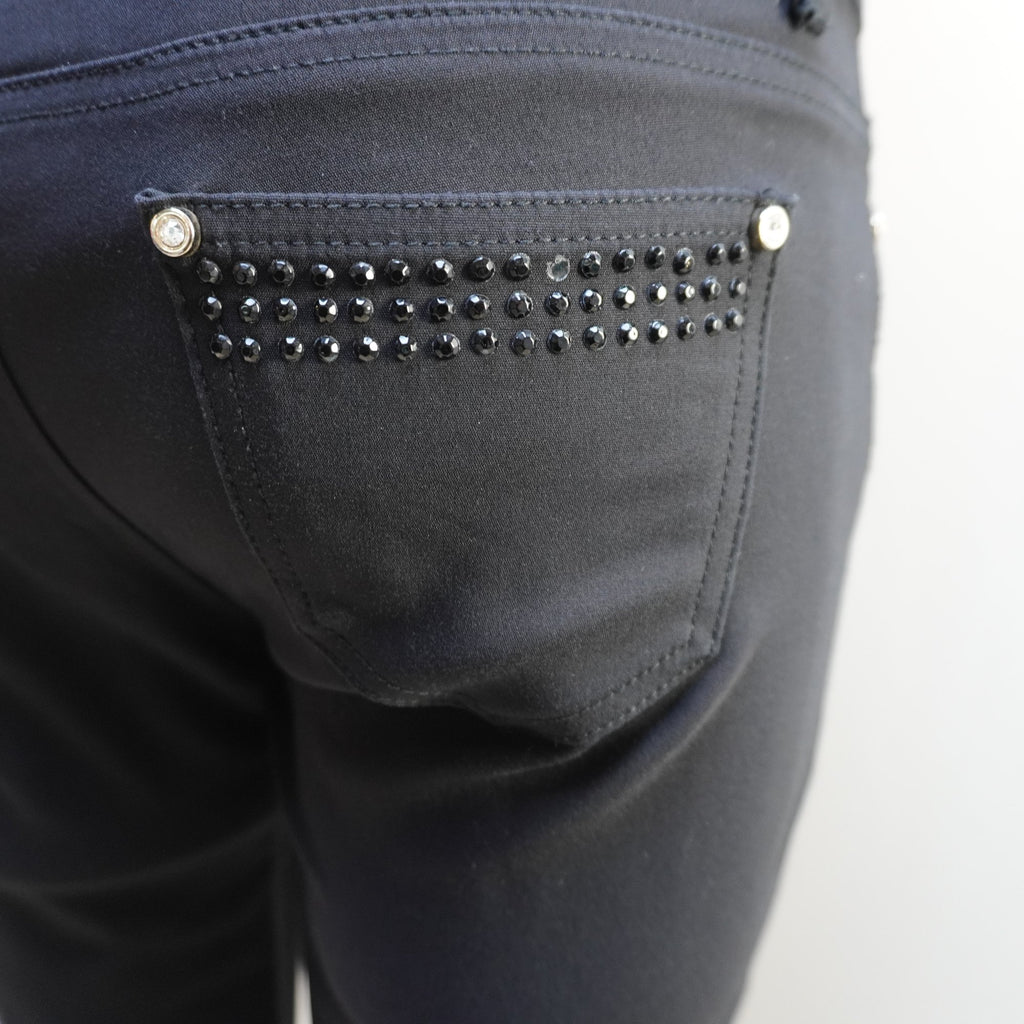 Vaqueros Balmain para Mujer en Negro - Talla L, Usados en Muy Buen Estado