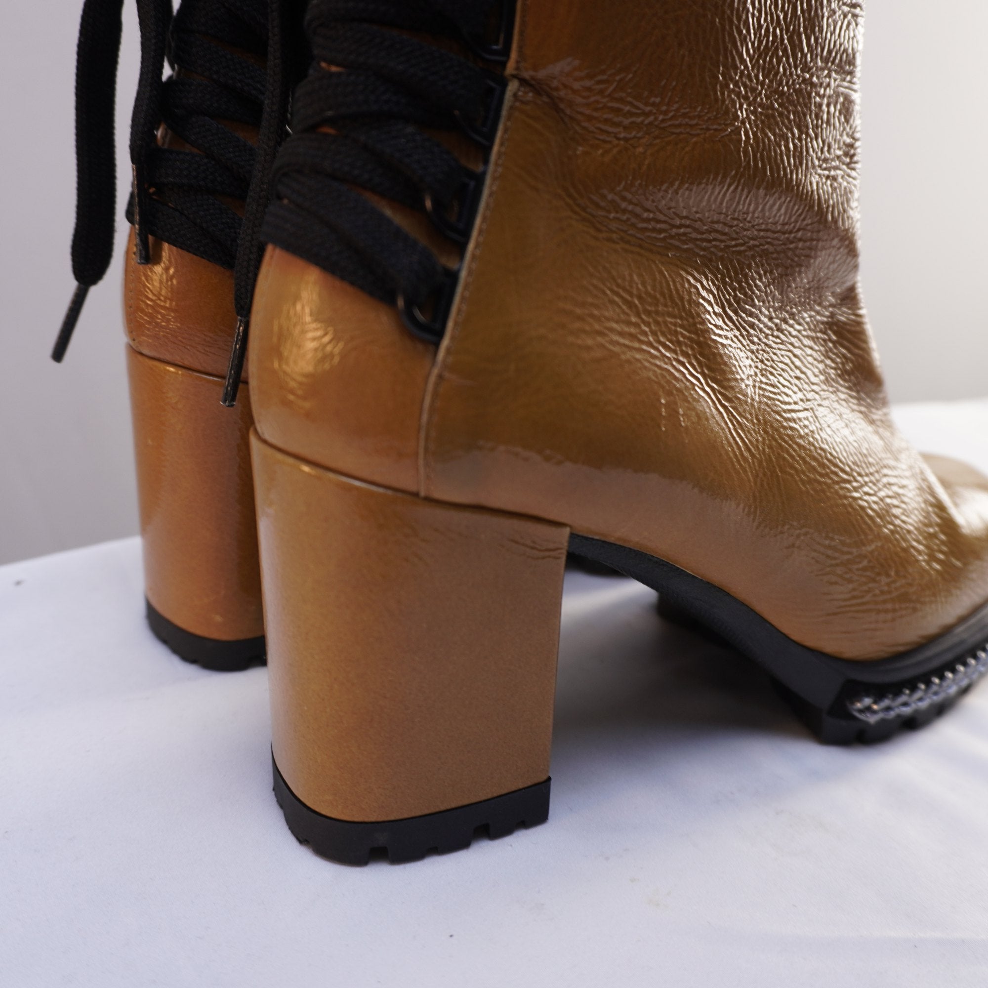 Botas Jeannot para Mujer Usadas - Marrón, Talla 38