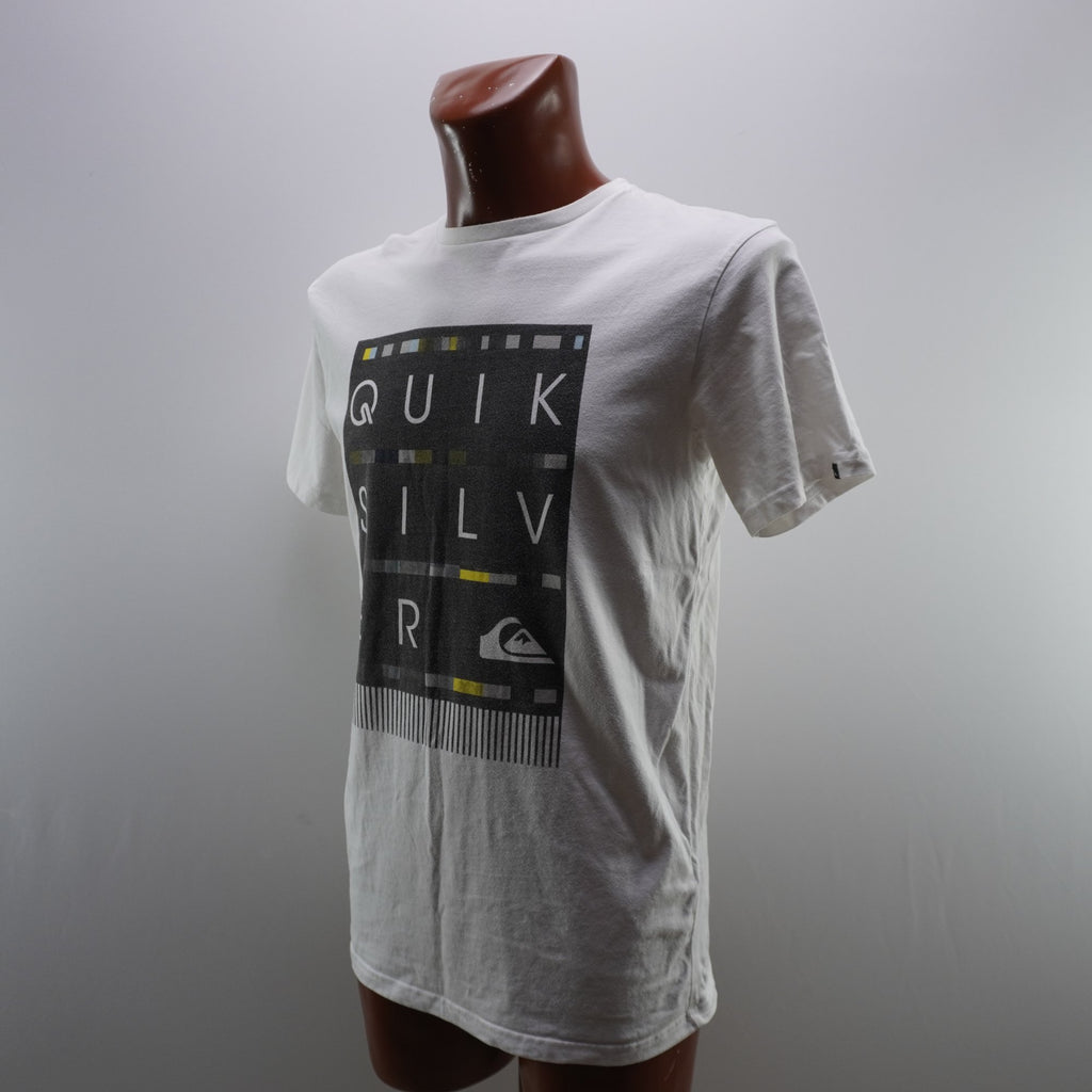 Camiseta Quiksilver para Hombre Usada - Blanca, M