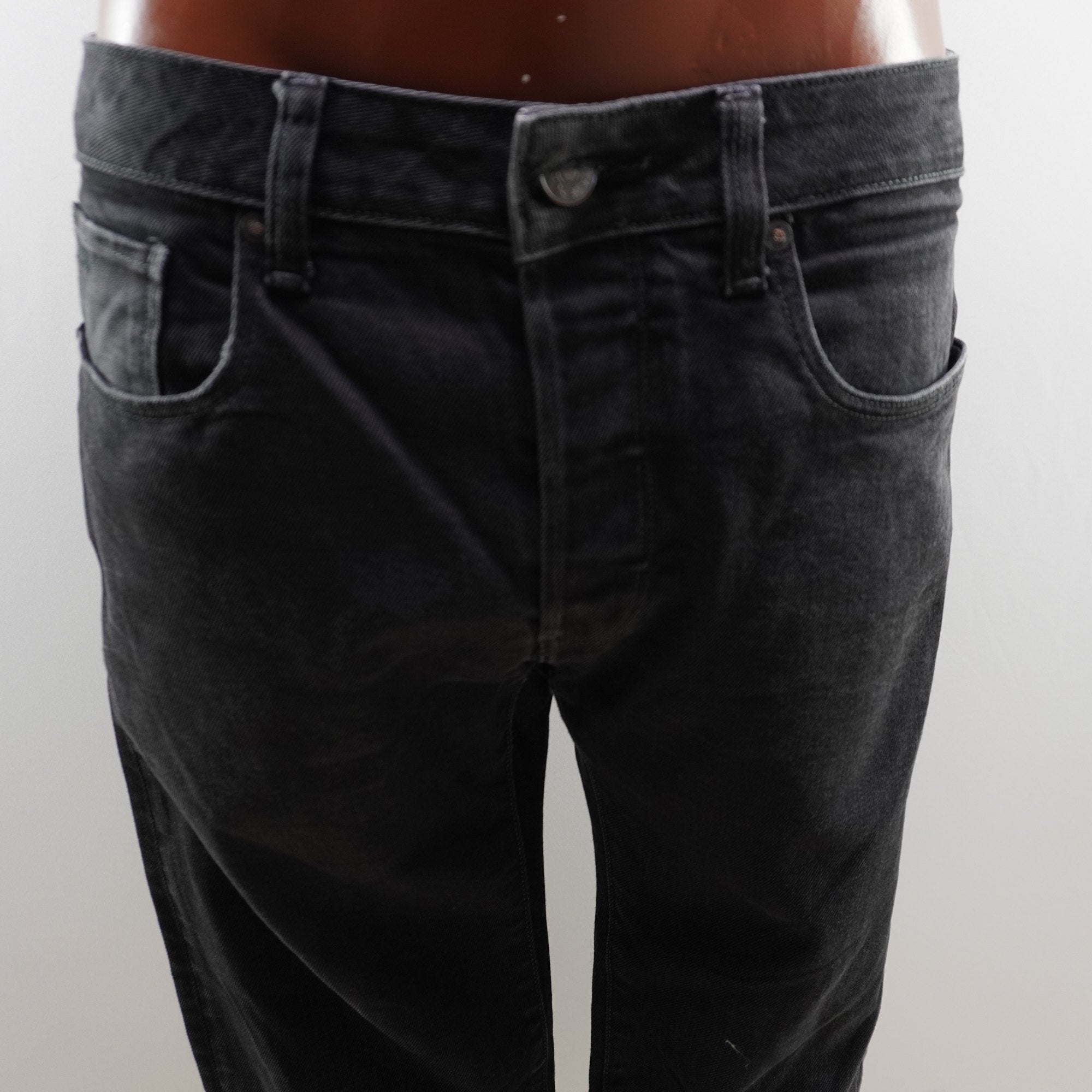 Vaqueros G-Star RAW para Hombre Usados - Negros, Grande (L)