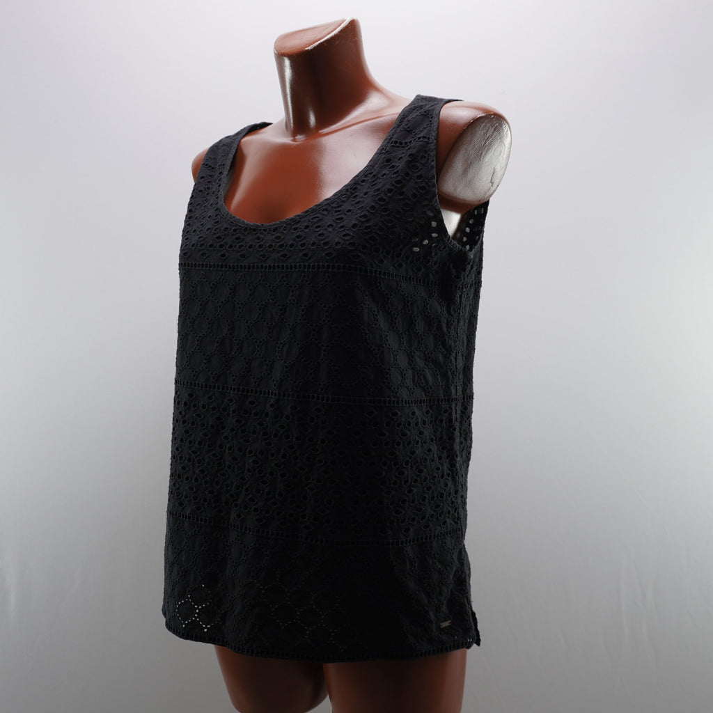 Camiseta sin Mangas Tommy Hilfiger para Mujer Usada - Negro, S