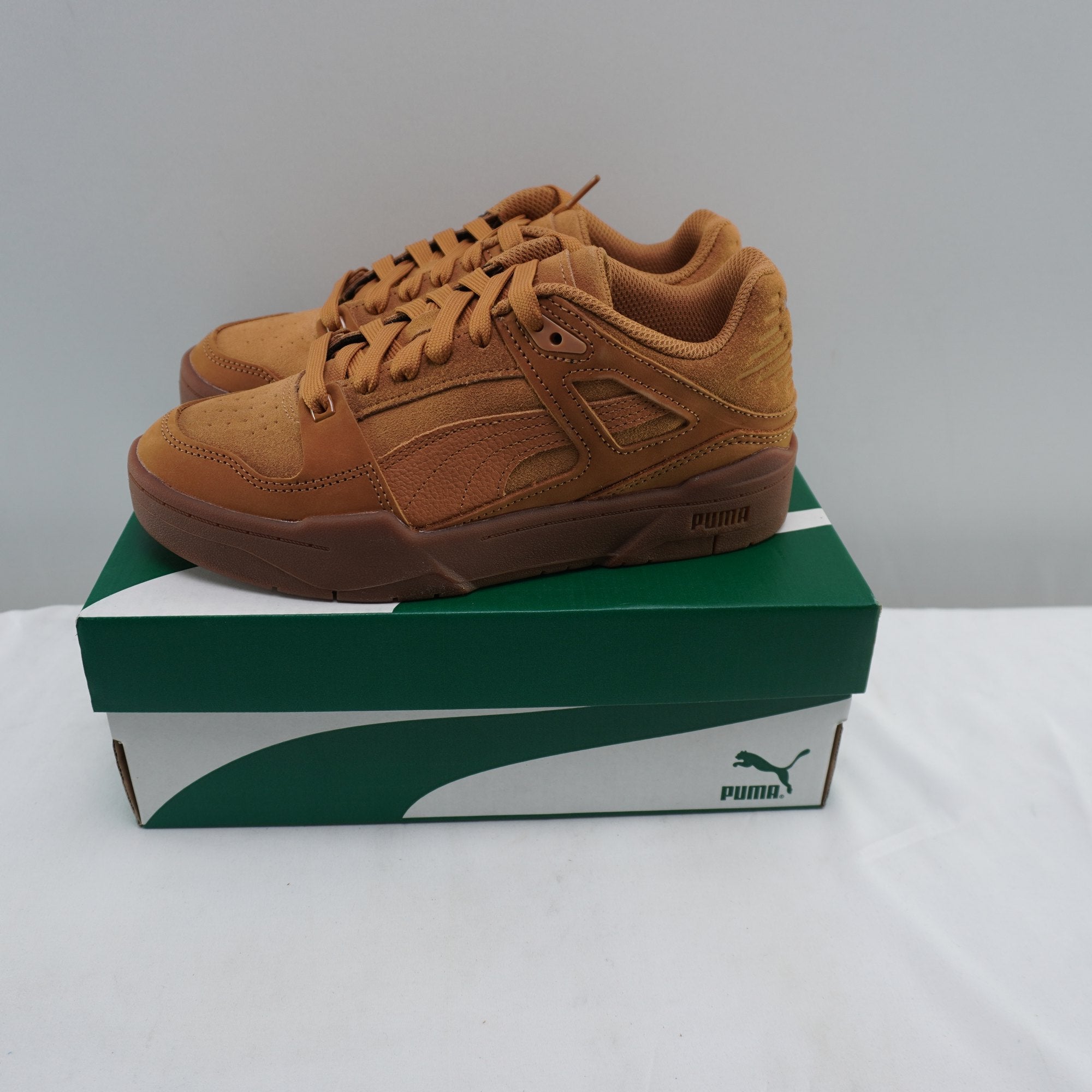 Zapatillas Puma para Mujer Usadas - Marrón, 37.5