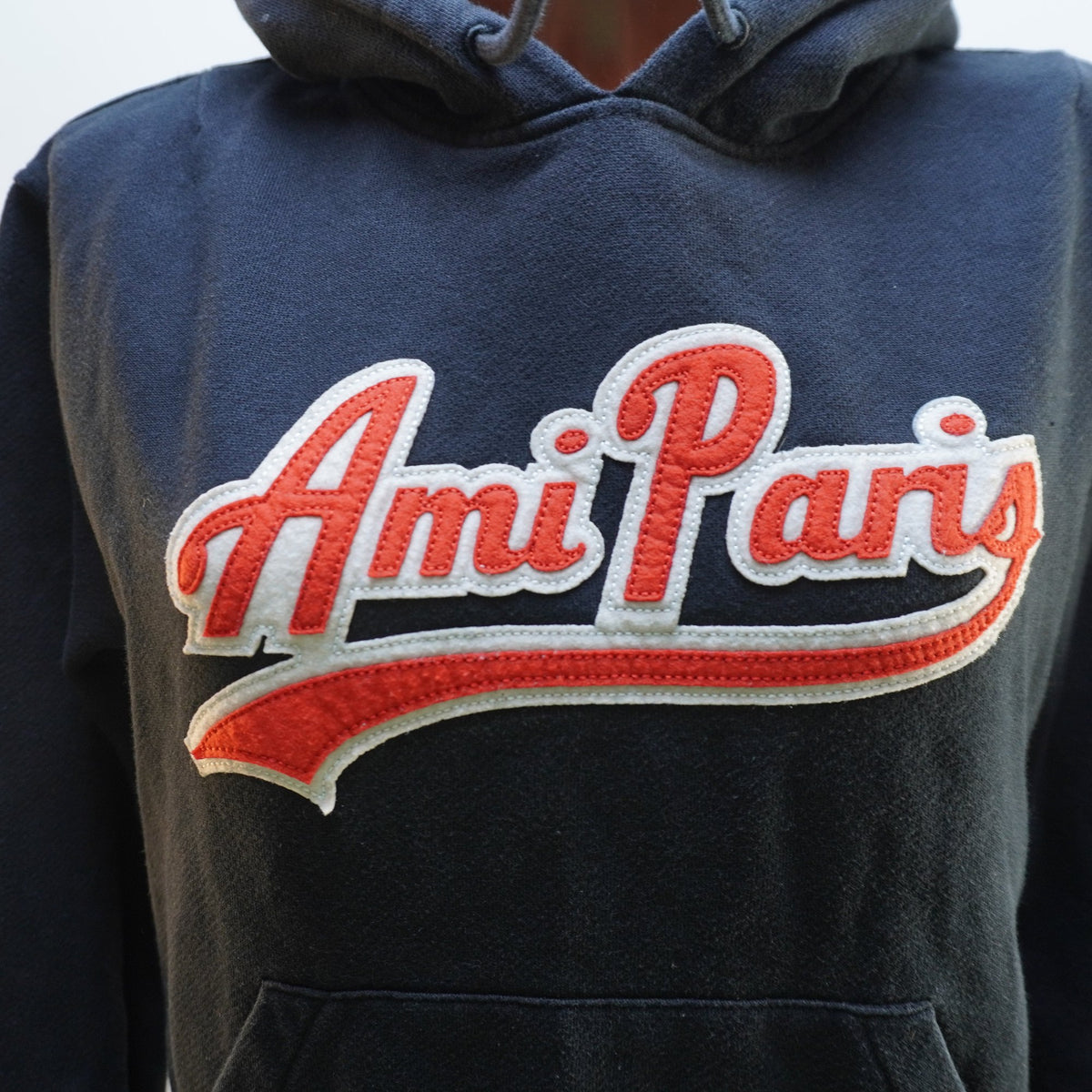 Sudadera con Capucha Ami Paris para Mujer Usada - Negra, M