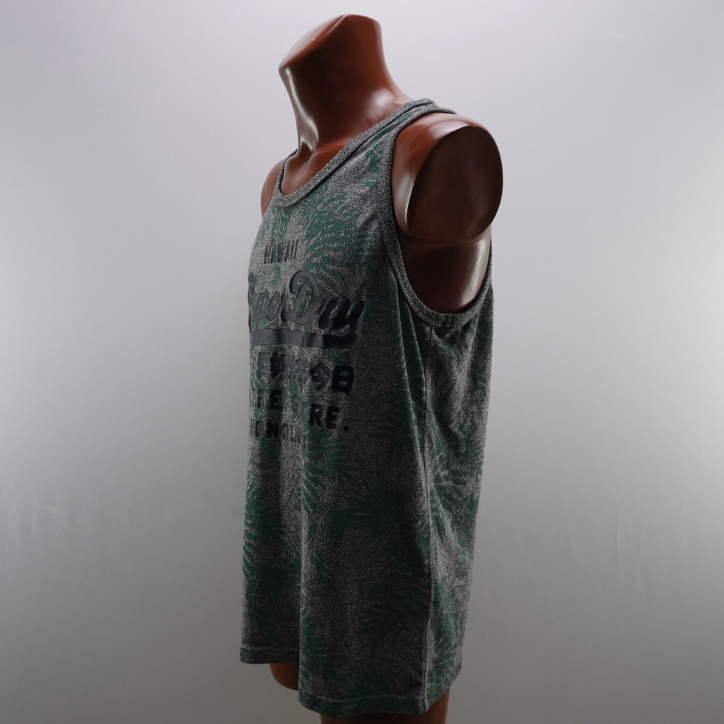 Camiseta de Manga Corta Superdry para Hombre Usada - Verde, XXL