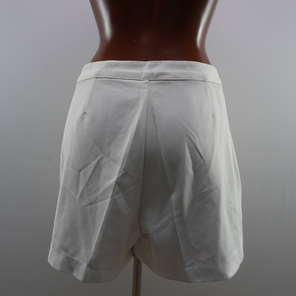 Pantalones Cortos Chinos Lacoste para Mujer Usados - Blanco, L
