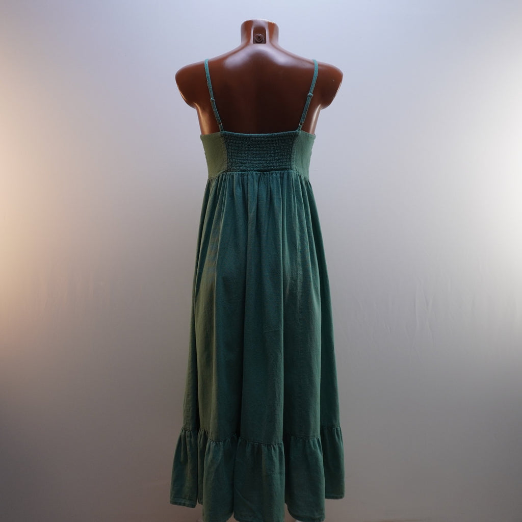 Vestido MNG para Mujer Usado - Verde, Pequeño (S)