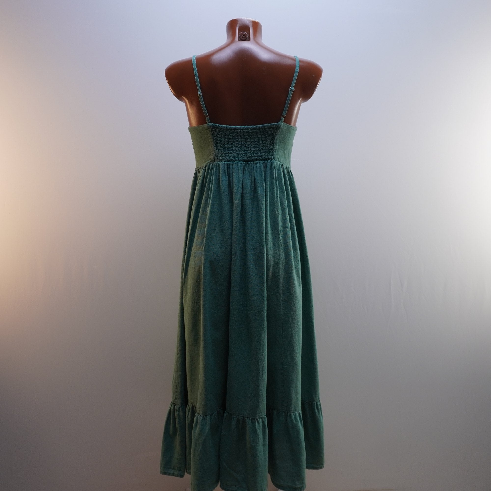 Vestido MNG para Mujer Usado - Verde, Pequeño (S)