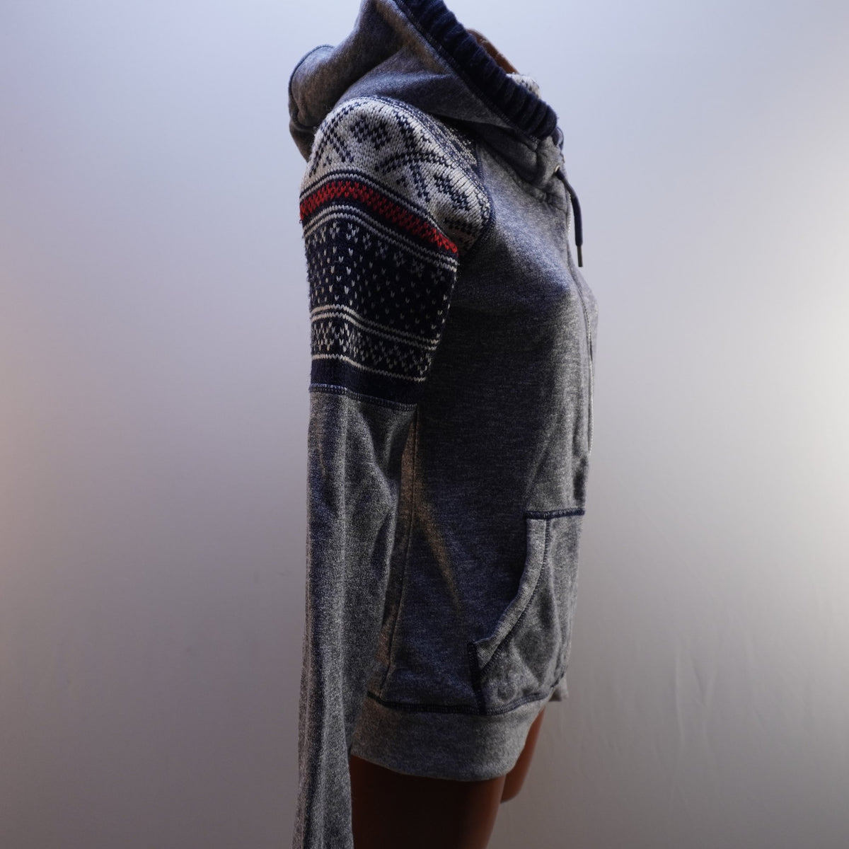 Sudadera con Capucha Superdry para Mujer Usada - Gris, L
