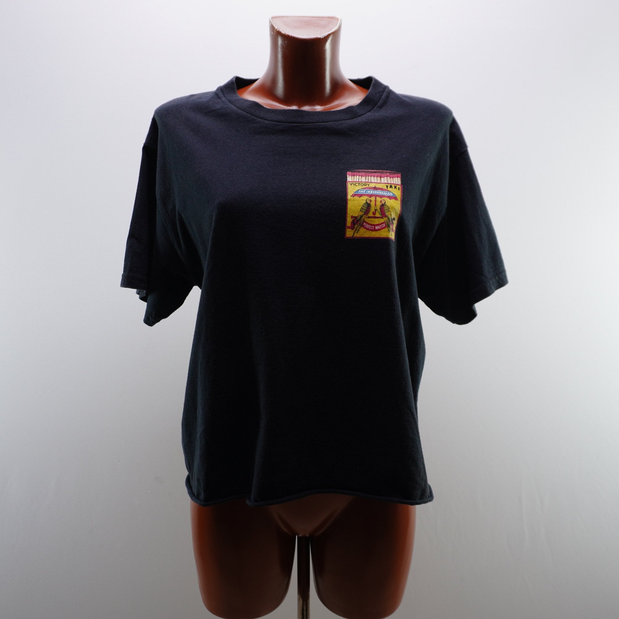 Camiseta de Manga Corta Victory para Mujer Usada - Negra, L
