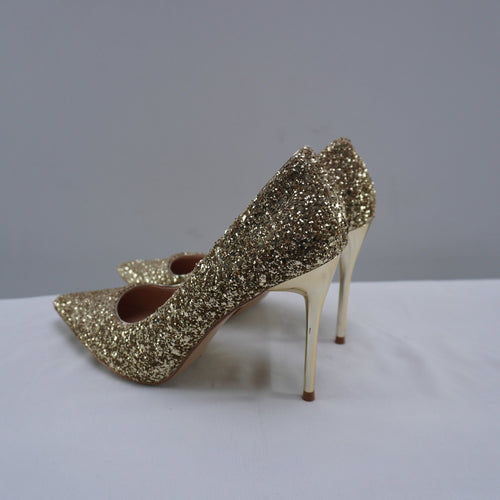 Tacones Bigtree mujer dorado talla 39 segundo uso