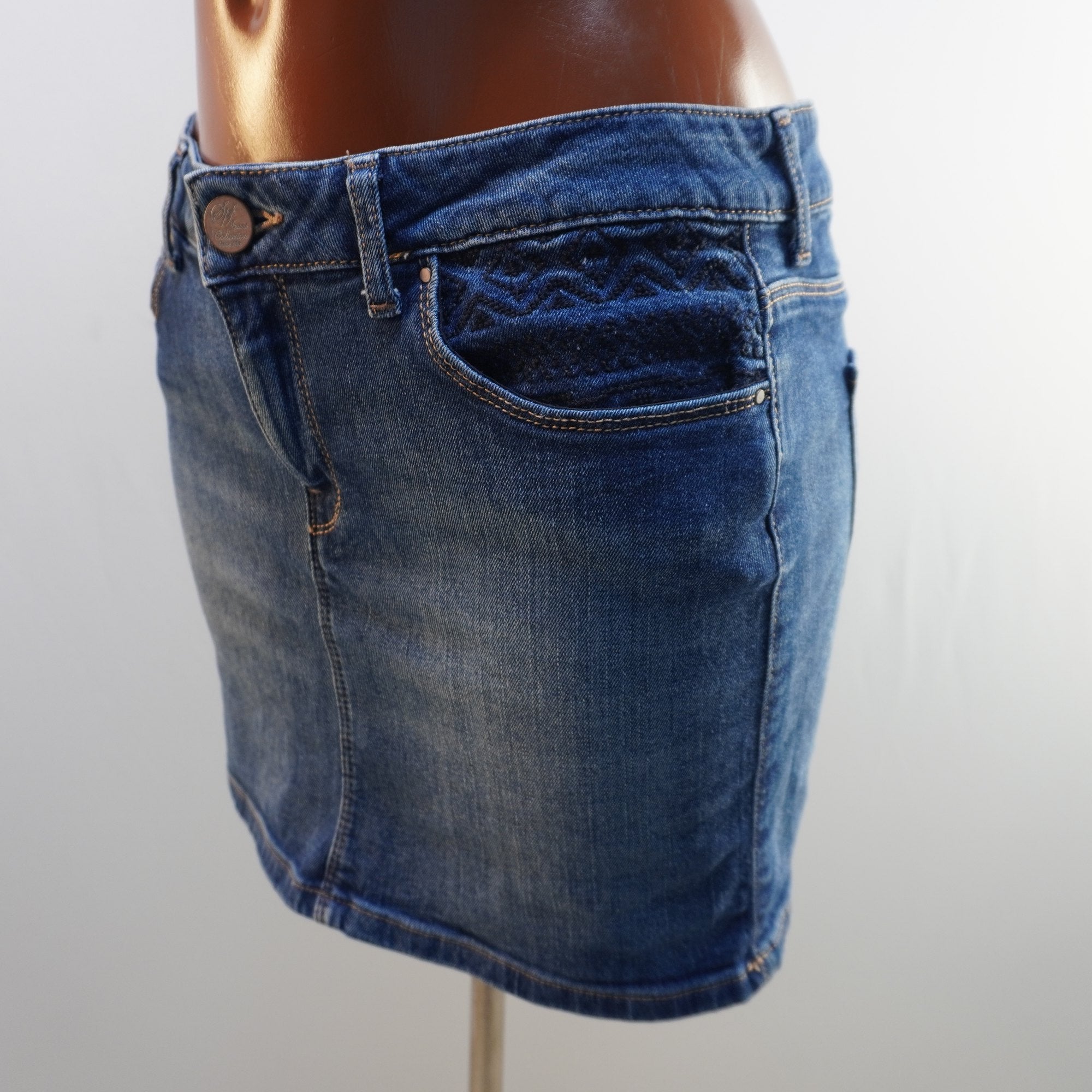 Falda Springfield para Mujer Usada - Azul, M