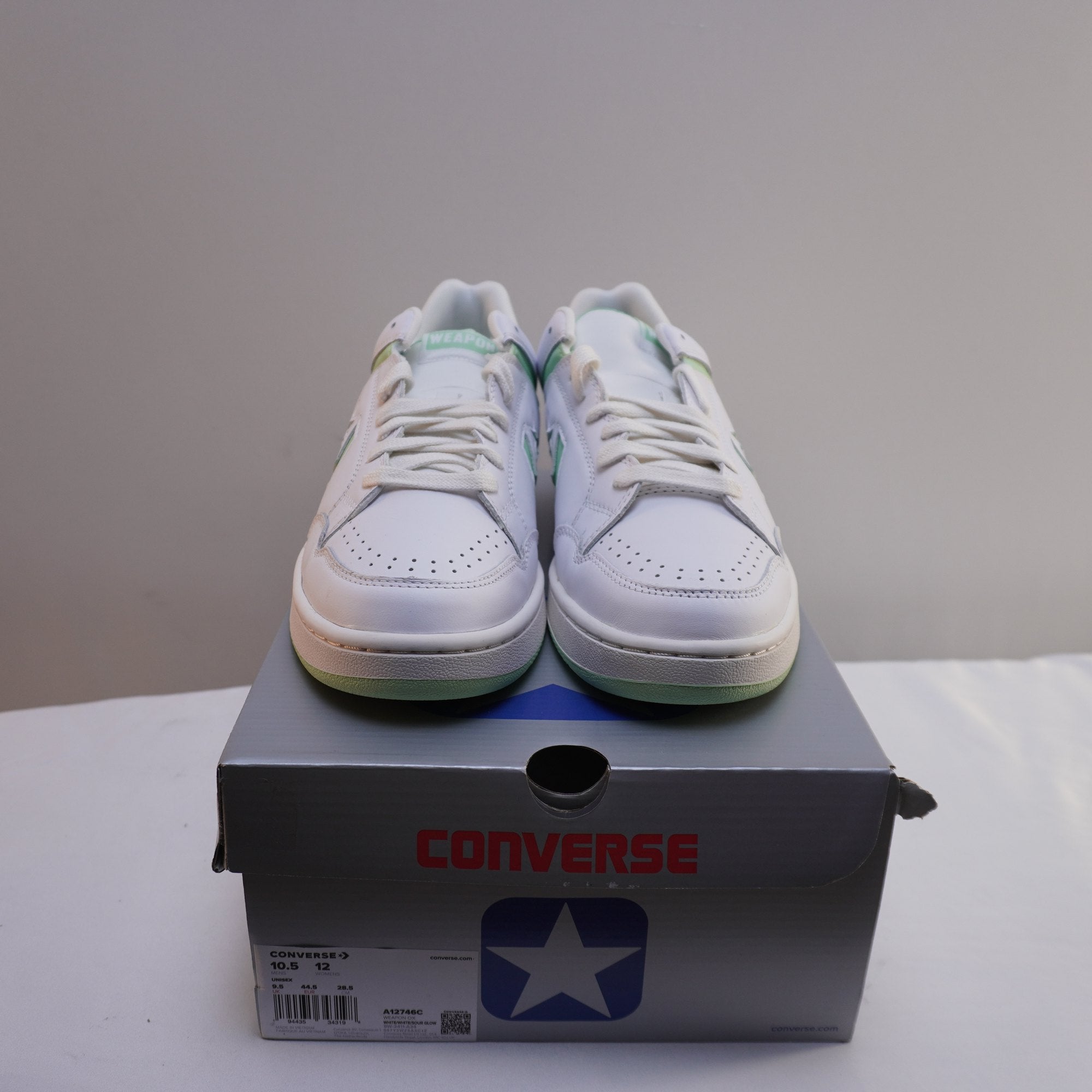 Zapatillas Converse para Hombre Usadas - Blancas, Talla 44.5
