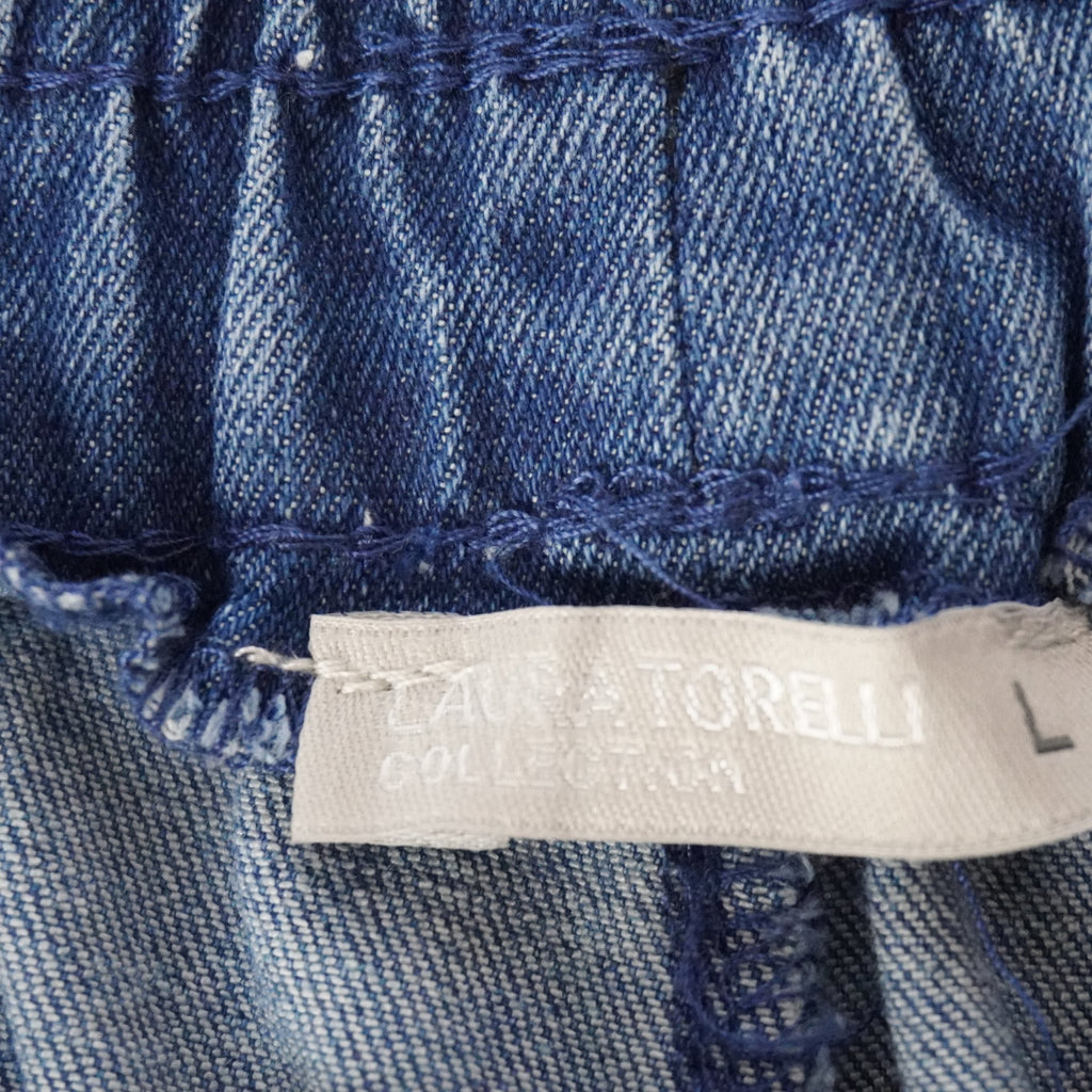 Pantalones Cortos Vaqueros Laura Torelli para Mujer Usados - L