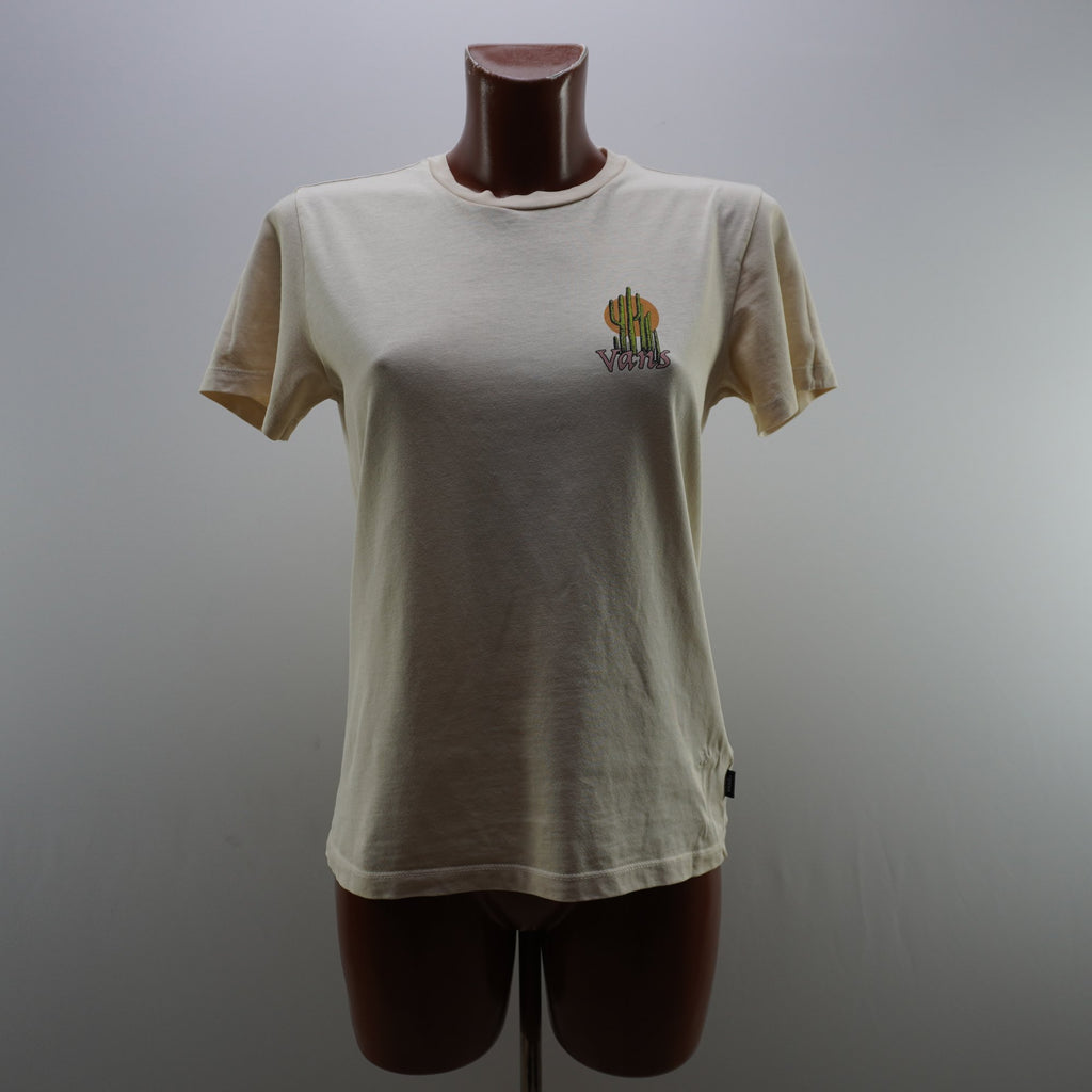 Camiseta Vans para Mujer Usada - Beige, S