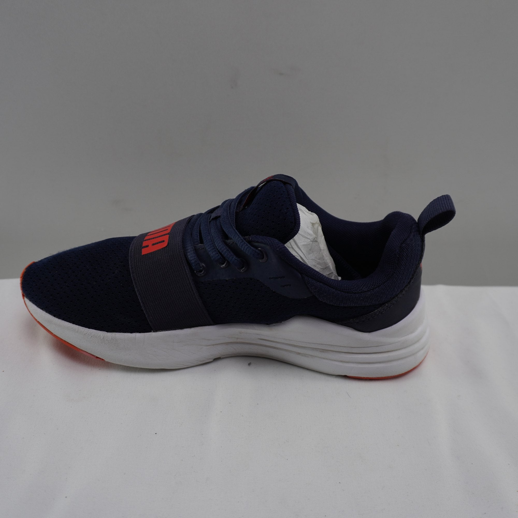 Zapatillas Puma para Mujer Usadas en Muy Buen Estado - Azul Marino, Talla 38