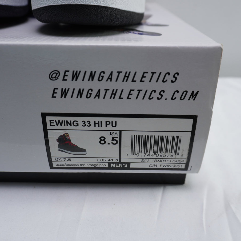 Zapatillas Patrick Ewing 33 para Hombre Usadas - Negro, 41.5