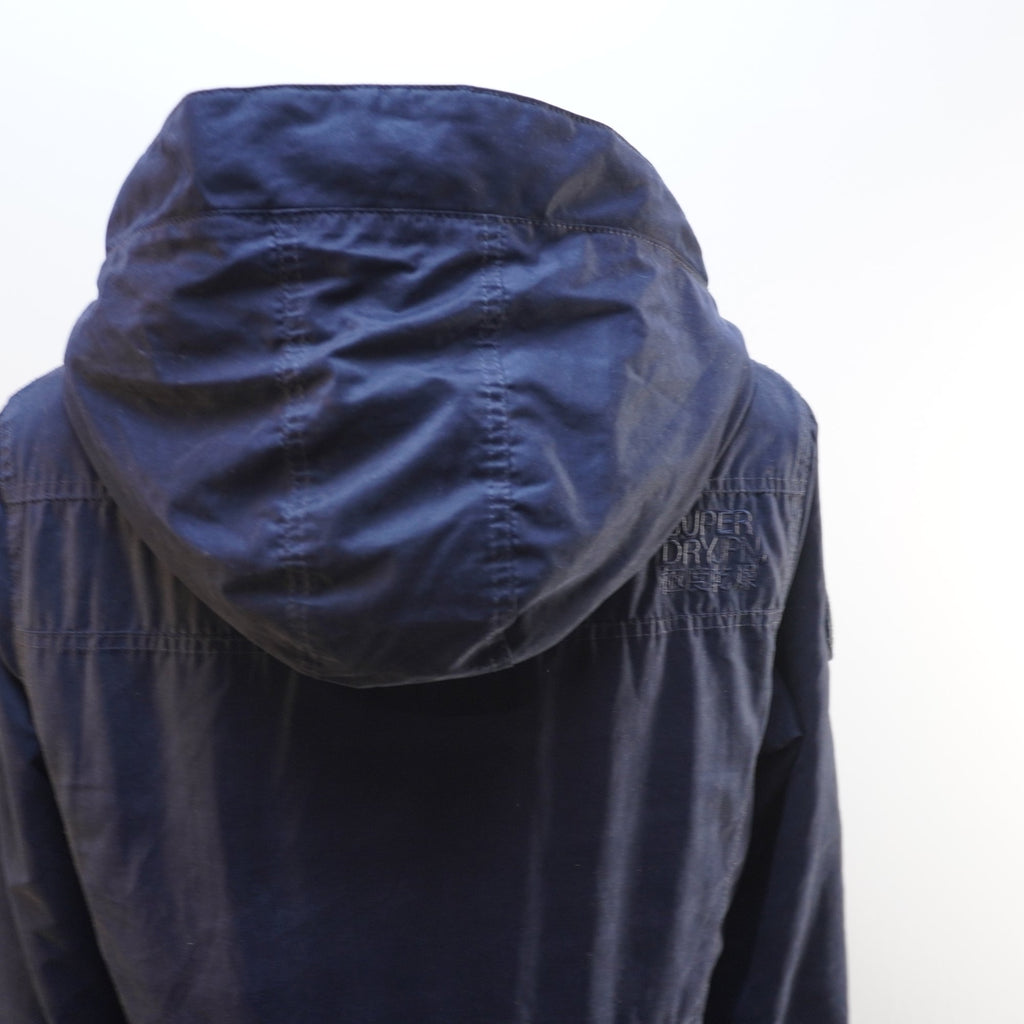 Parka Superdry para Mujer Usada - Azul Marino, XL