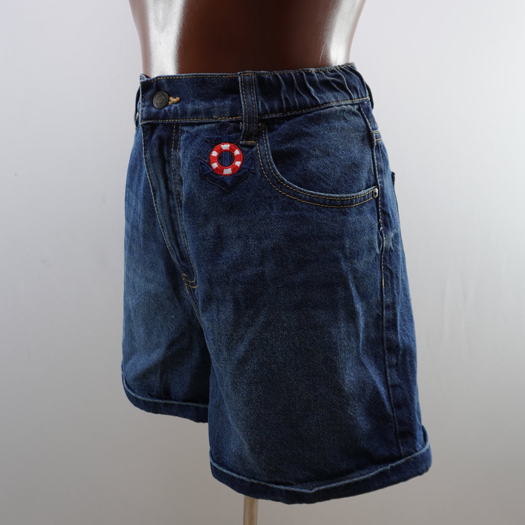 Pantalones Cortos Vaqueros Inside para Mujer Usados - Azul, XL