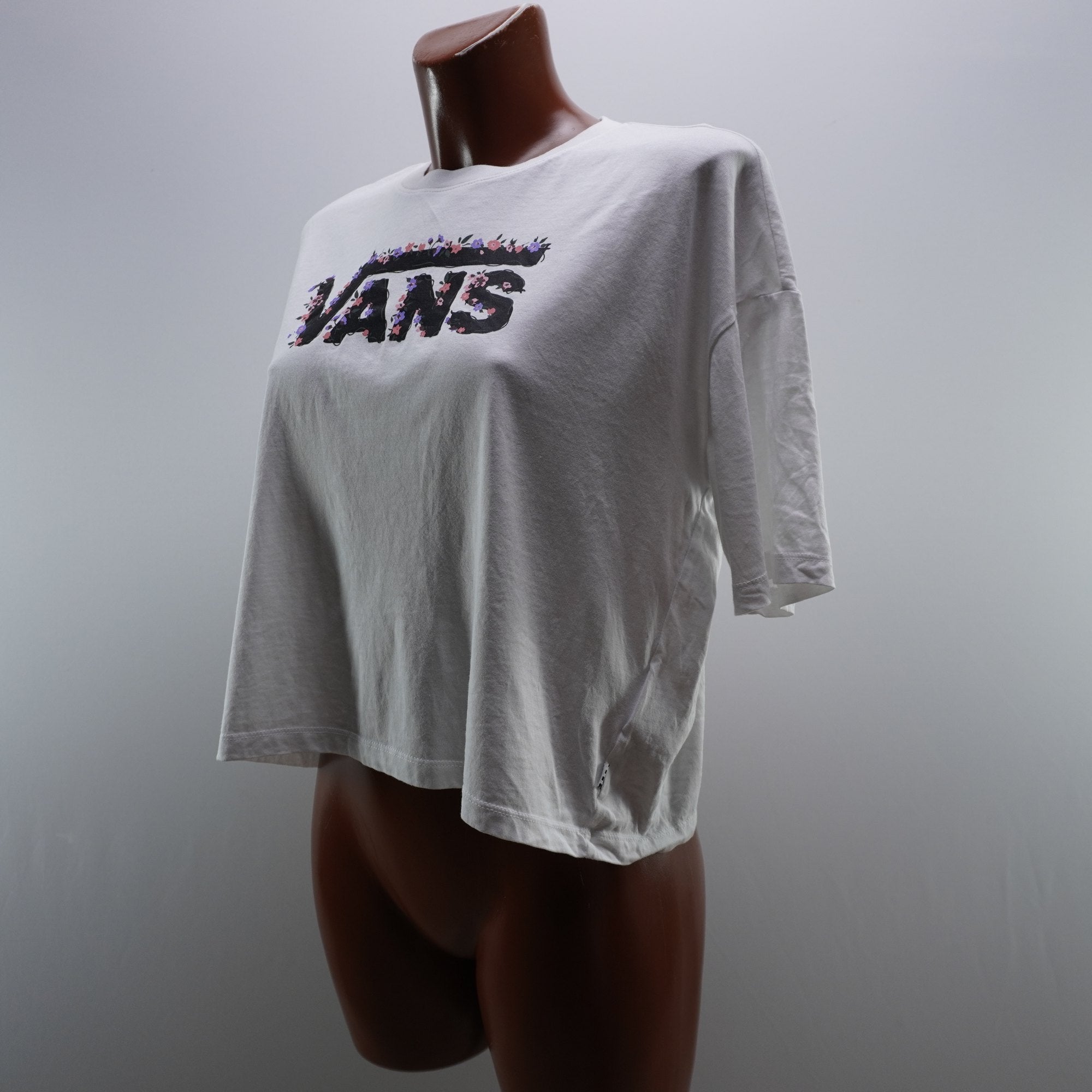 Camiseta Vans para Mujer Usada - Blanca, M