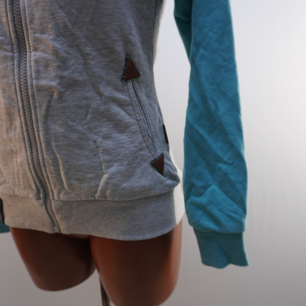 Sudadera con Capucha Naketano para Mujer Usada - Gris, M