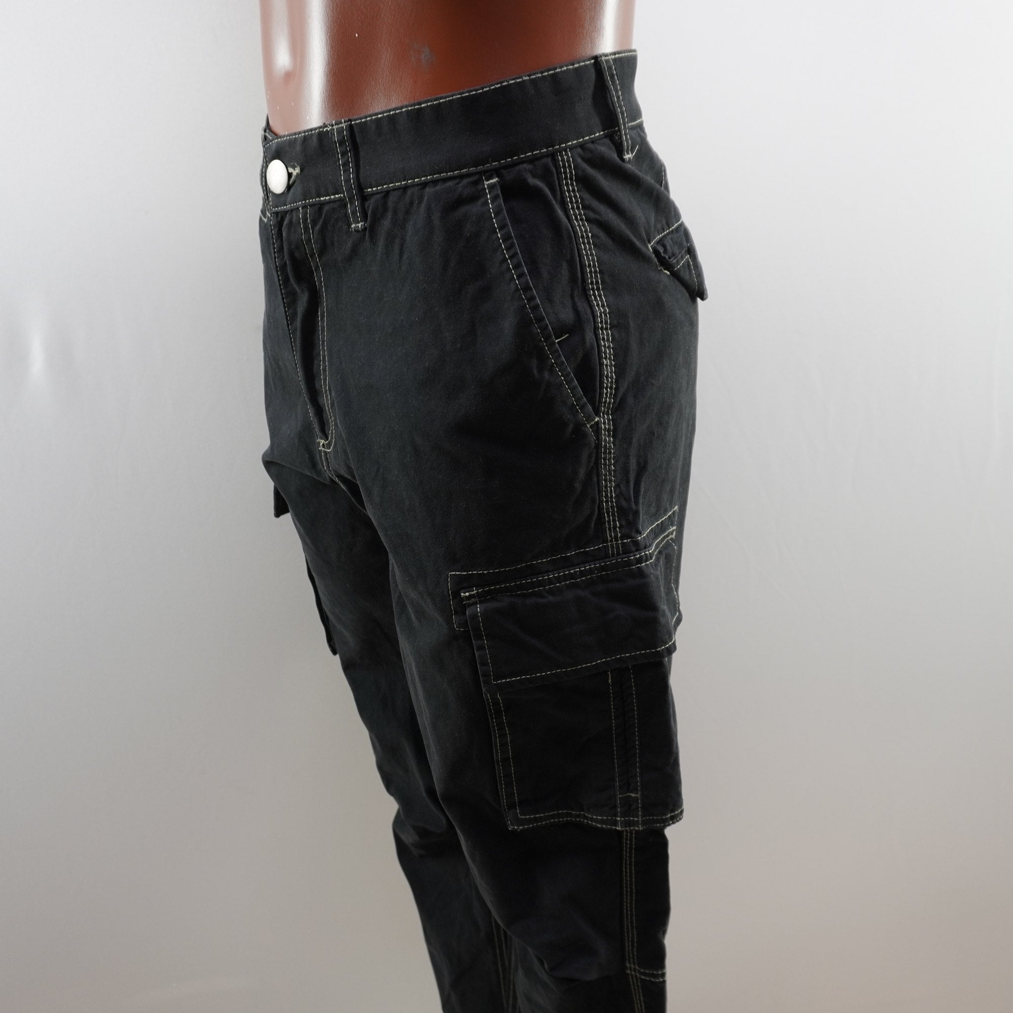 Pantalones Cargo The Stronghold para Hombre Usados - Negro, S