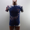 Camiseta de Manga Corta Uzzi para Hombre Usada - Azul Marino, XS
