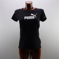 Camiseta de Manga Corta Puma para Mujer - Negro, L, Usada en Muy Buen Estado