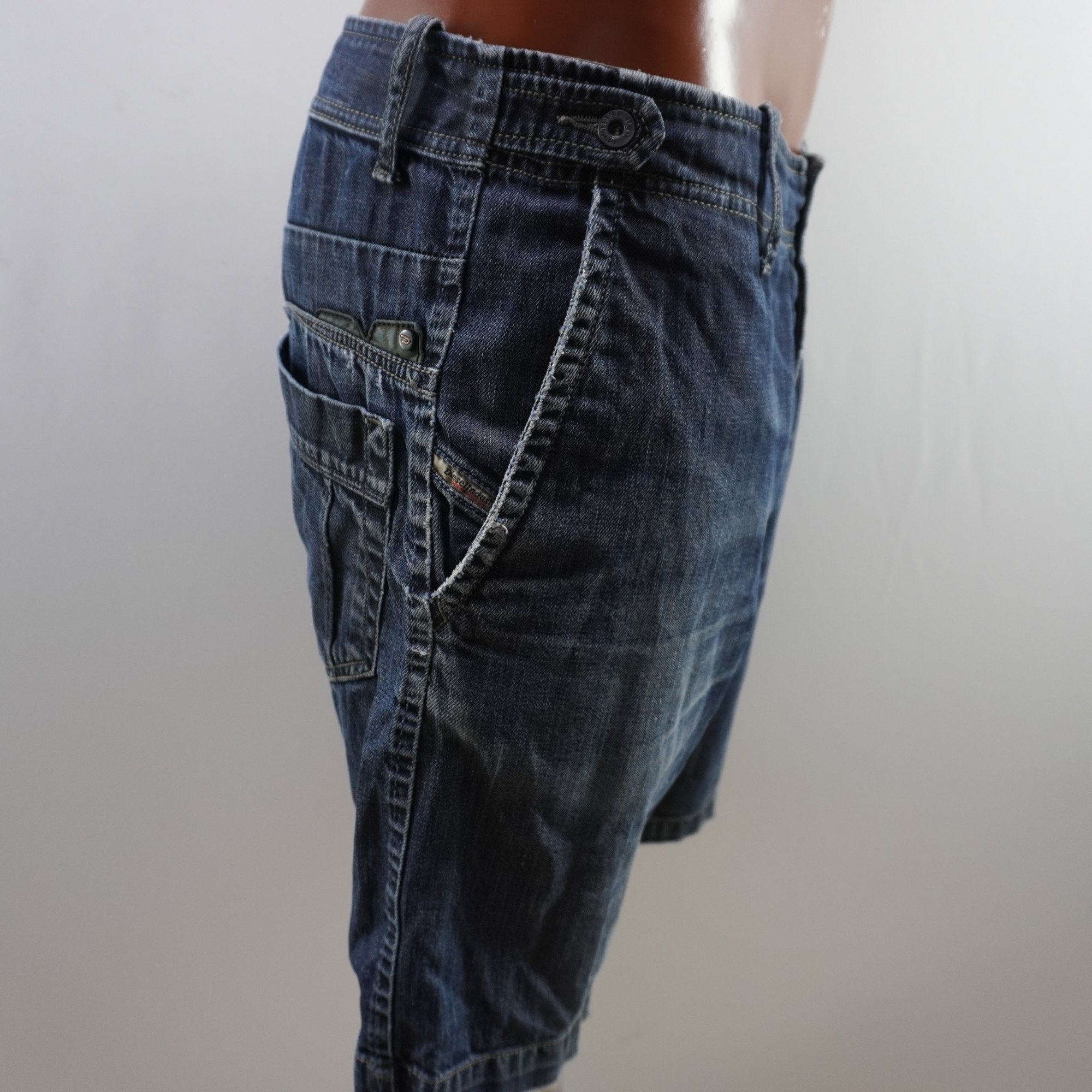 Pantalones Cortos Vaqueros Diesel para Hombre Usados - Azul, L