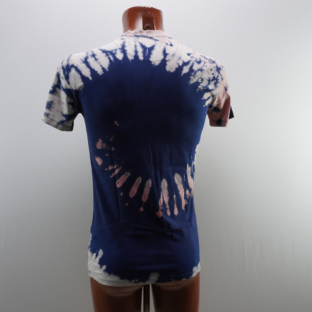 Camiseta de Manga Corta Uzzi para Hombre Usada - Azul Marino, XS