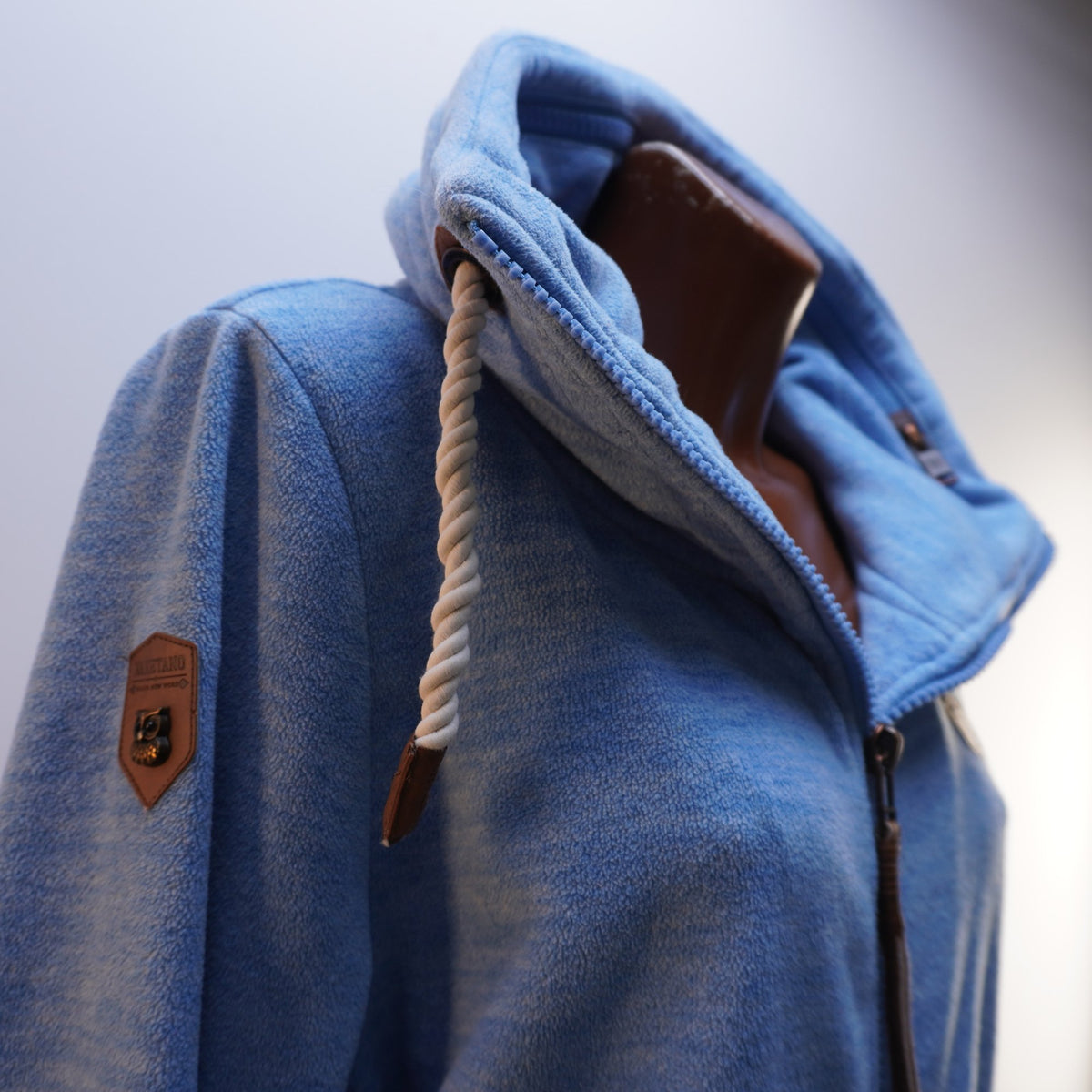 Sudadera con Capucha Naketano para Mujer Usada - Azul, XXL