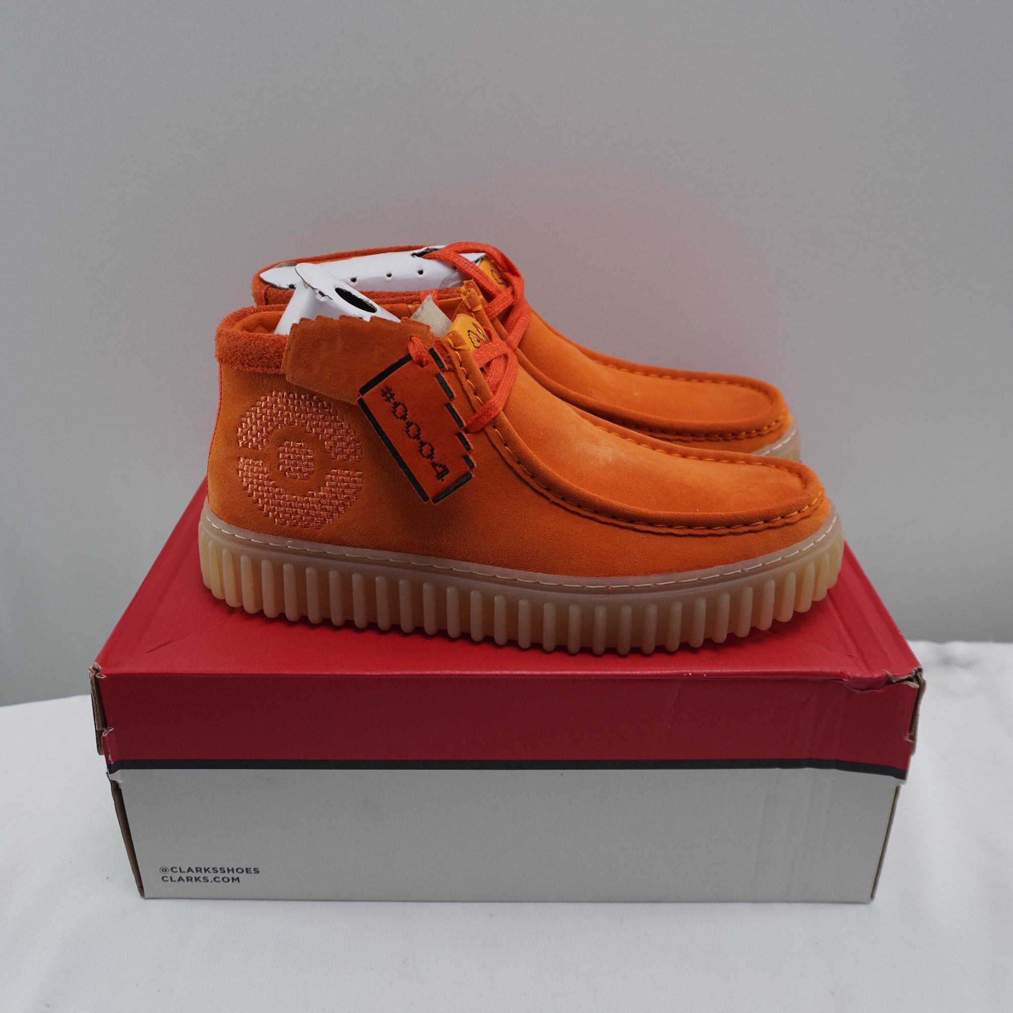 Zapatillas Clarks para Hombre Usadas - Naranja, 39.5