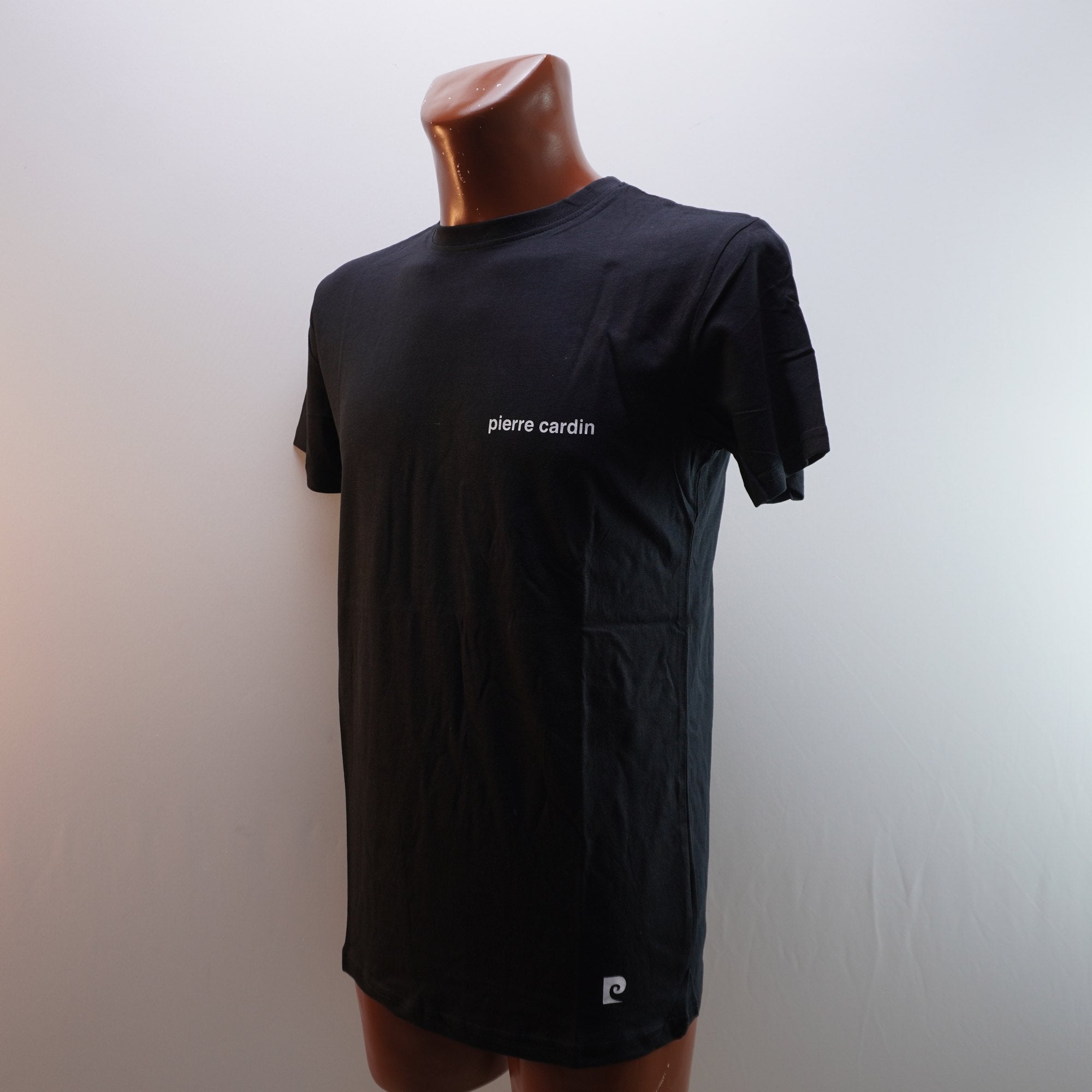 Camiseta de Manga Corta Pierre Cardin para Hombre Usada - Negra, M