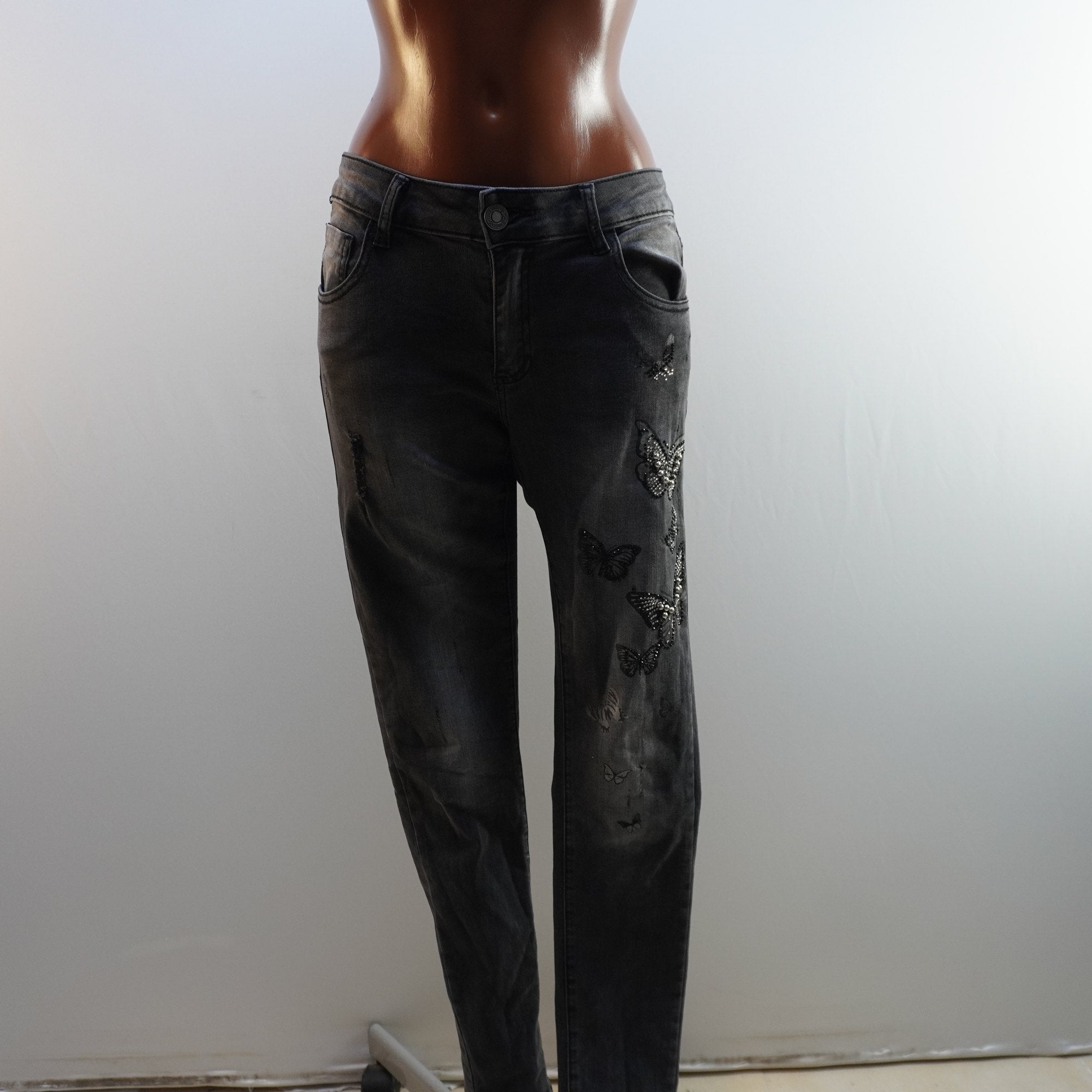 Vaqueros Italian Style para Mujer Usados - Negros, M