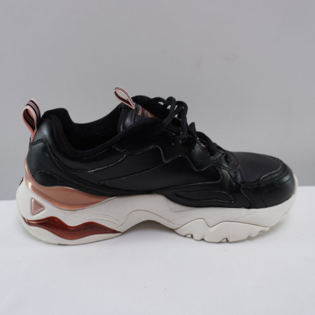 Zapatillas Skechers para Mujer Usadas - Negro, 39
