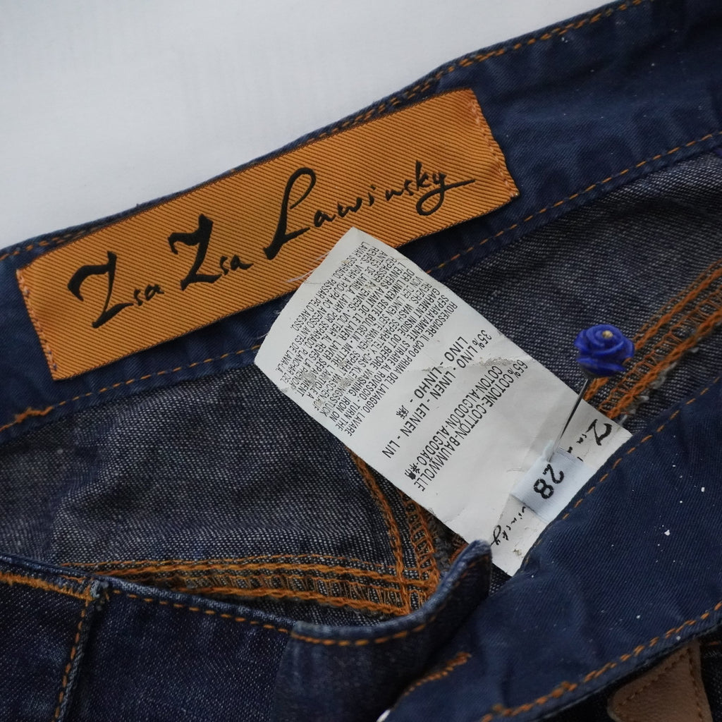 Pantalones Cortos Vaqueros Zsa Zsa Lawinsky para Mujer Usados - Azul Marino, M