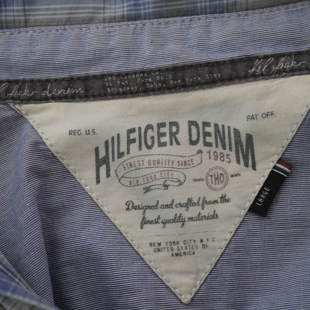 Camisa Tommy Hilfiger para Hombre Usada - Azul, L