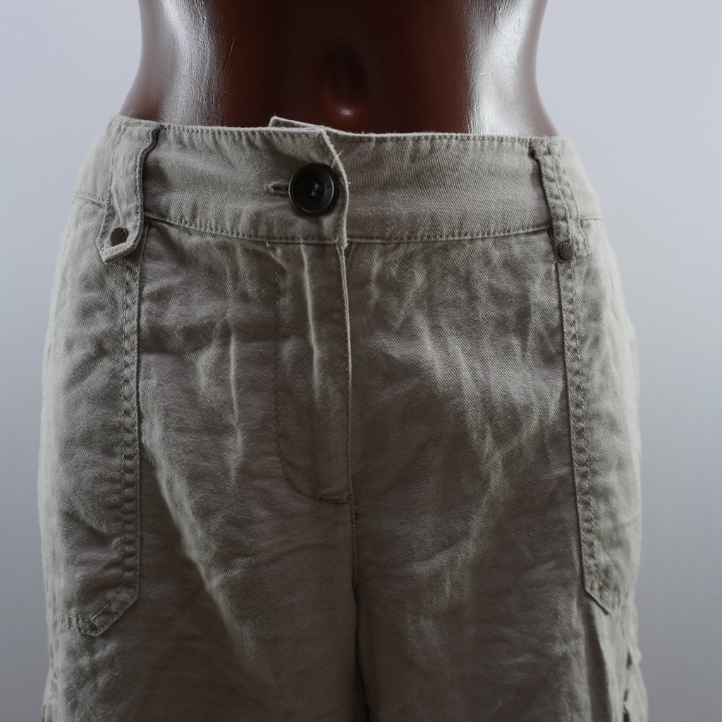 Pantalones Cortos Vaqueros Yessica para Mujer Usados - Beige, L